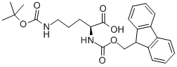 N-Fmoc-N'-Boc-L-鳥(niǎo)氨酸 